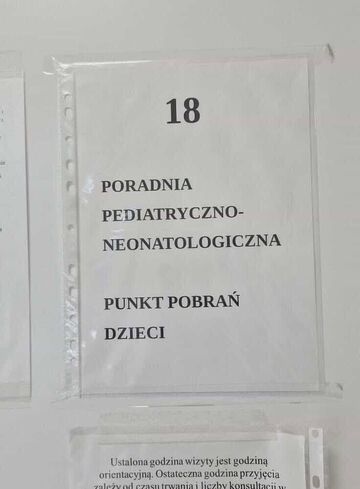 Punkt pobrań dzieci