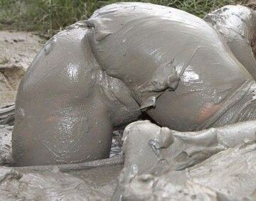 Wiejskie, wiosenne roztopy...