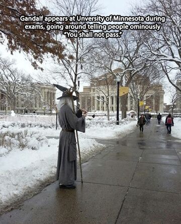 Gandalf niszczy marzenia...