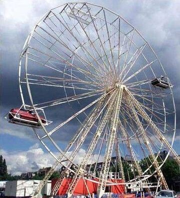 Diabelski młyn i auta