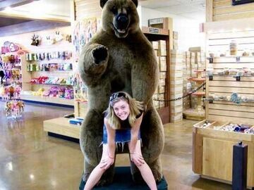 Sweet fotka z niedźwiedziem