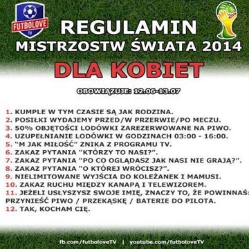REGULAMIN MISTRZOSTW ŚWIATA DLA KOBIET