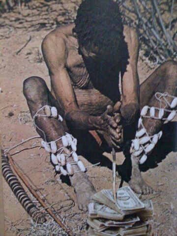 Rozpalanie ognia w Afryce