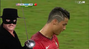 Cristiano Ronaldo z nową fryzurą