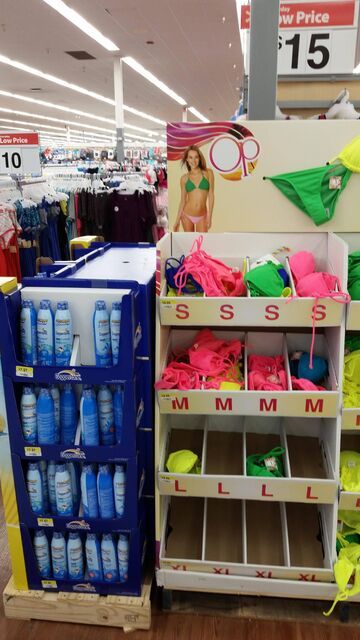 Dostępność rozmiarów bikini w USA