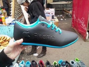 Buty iPhone? Made in China