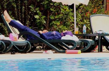 Opalająca się Muzułmanki