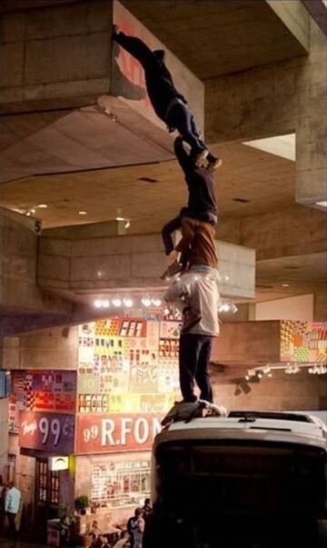 Ja powstaje graffiti w trudno dostępnych miejscach