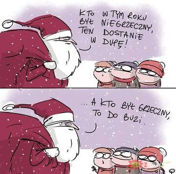 Kto w tym roku był niegrzeczny, ten dostanie w dupę!