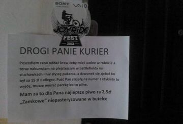 DROGI PANIE KURIER