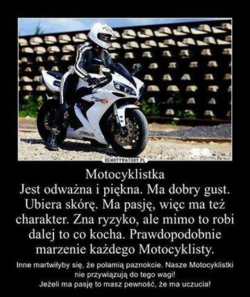 Motocyklistka <3