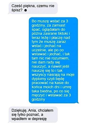 Cześć piękna...