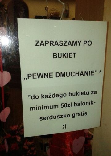 "PEWNE DMUCHANIE"