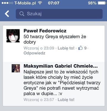 Pięćdziesiąt twarzy Greya. Taka prawda...