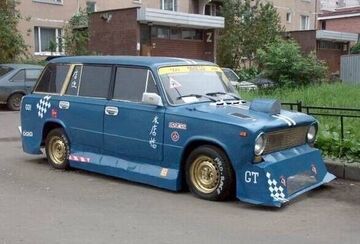 Trabant Combi Tuning