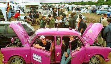 Pink trabant