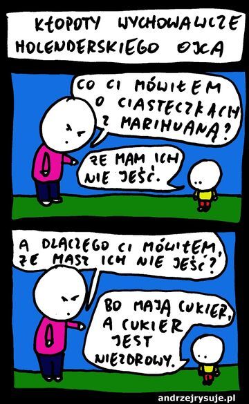 Kłopoty wychowawcze holenderskiego ojca