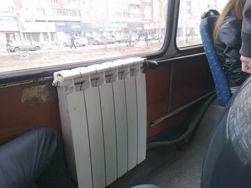 Ogrzewanie w autobusie