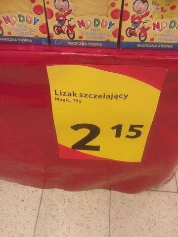 "Lizak szczelający"