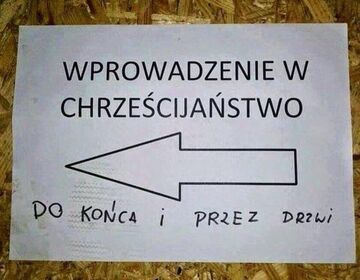 WPROWADZENIE W CHRZEŚCIJAŃSTWO