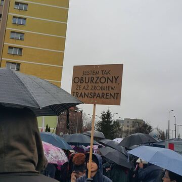 "Jestem tak oburzony..."