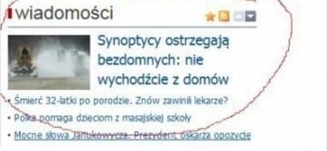 Synoptycy ostrzegają...