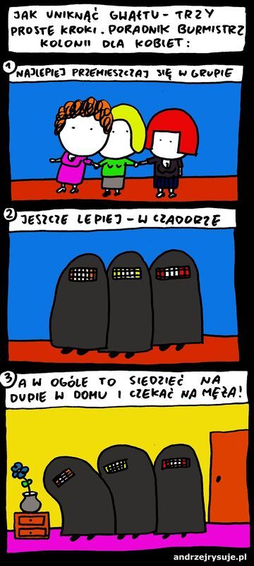 Jak uniknąć gwałtu?