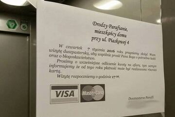 Kościół idzie z duchem czasu - Płatność kartą!