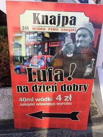 Knajpa - Lufa na dzień dobry!