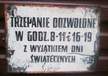 Trzepanie dozwolone...