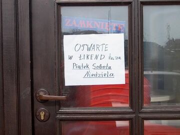 "Otwarte w łikend"