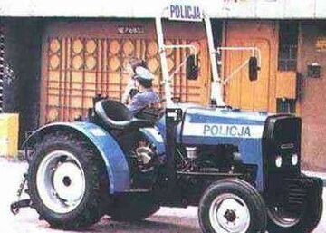 Traktor Policji