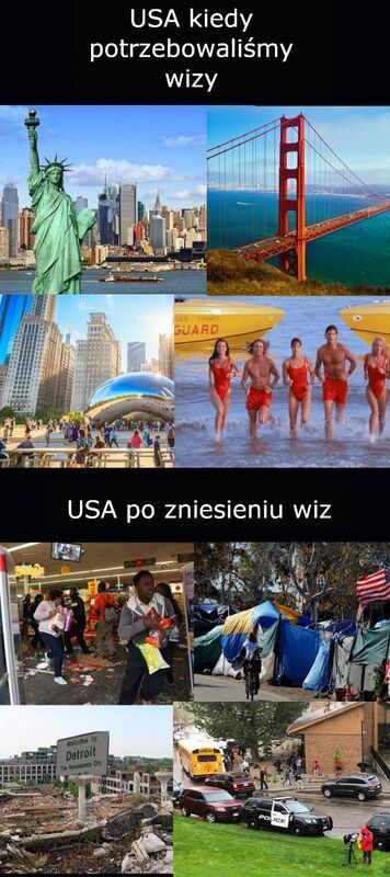 USA i wizy dla Polaków