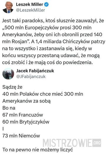 Ktoś słusznie zauważył