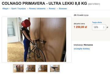 Sprzedam rower COLNAGO PRIMAVERA - ULTRA LEKK