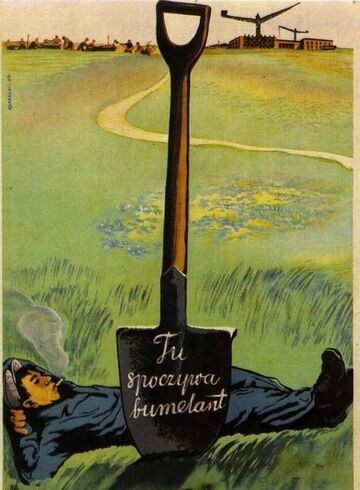 Tu spoczywa Bumelant