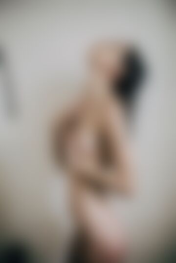 In the shower