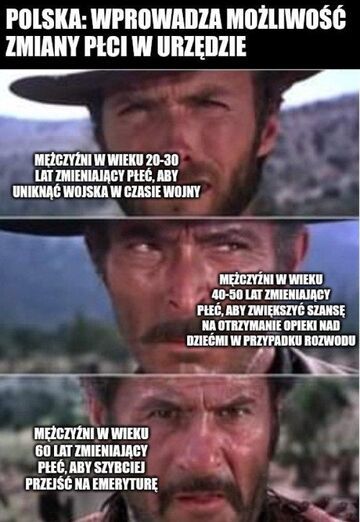 Możliwość zmiany płci