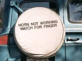 HORN NOT WORKING WATCH FOR FINGER