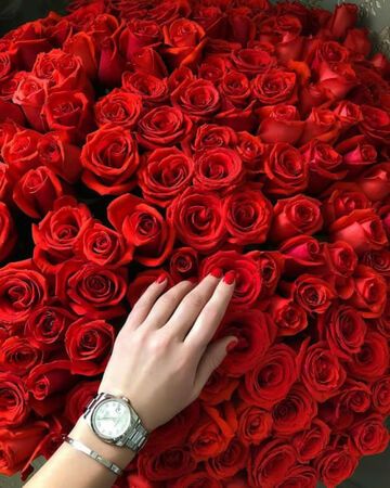 Drabble - Bukiet róż