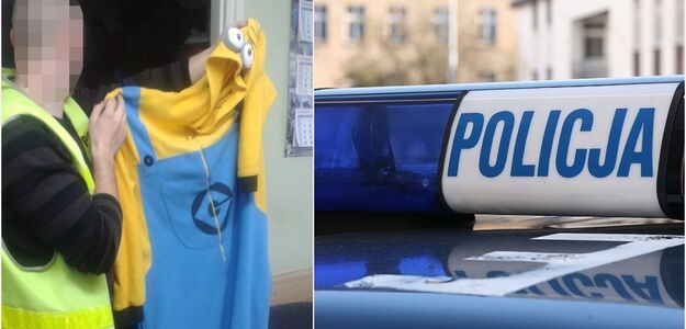 Włamywacz przebrał się za Minionka