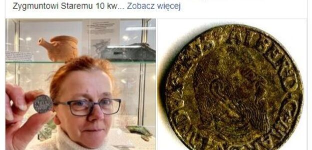 Rzadka renesansowa moneta odnaleziona w Kamieniu Pomorskim
