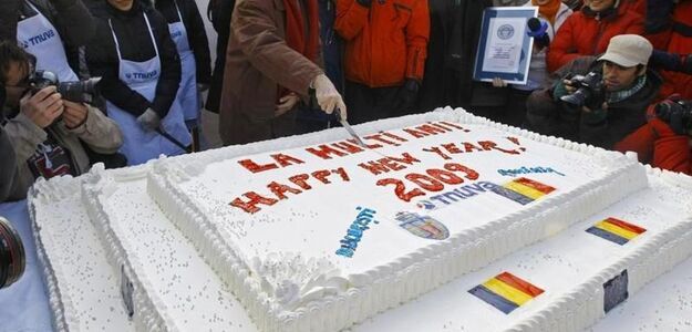 W Bukareszcie upieczono 281-kilogramowy tort