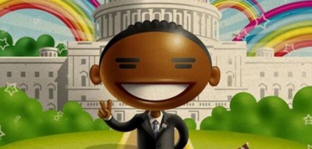 "Czarny w białym". Obama znów "ofiarą" reklamy