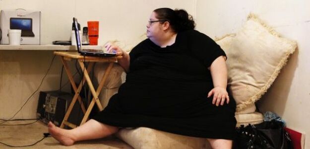 Amerykanka zabiega o sławę najgrubszej kobiety