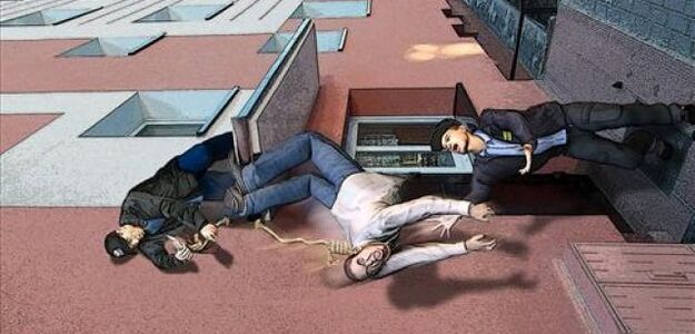 Odcięli go gdy się wieszał. Chce odszkodowania!