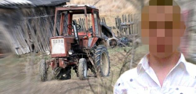 Traktor widmo pędził przez wieś!
