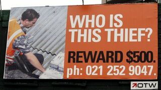 Reklama: szukają złodzieja... na billboardach