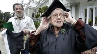 Ukończyła college w wieku... 94 lat