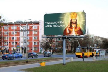 Tajemnicze katolickie billboardy